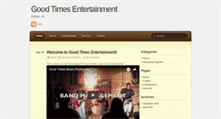 Desktop Screenshot of goodtimesdothan.com